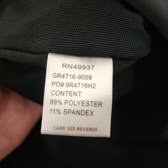 Tail Aubrianna Pull-on Golf Pant w/ Piping Onyx Black Size 18 NWT - Picture 8 of 10